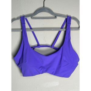 Alphalete Low Impact Bra Purple Sz XXL
